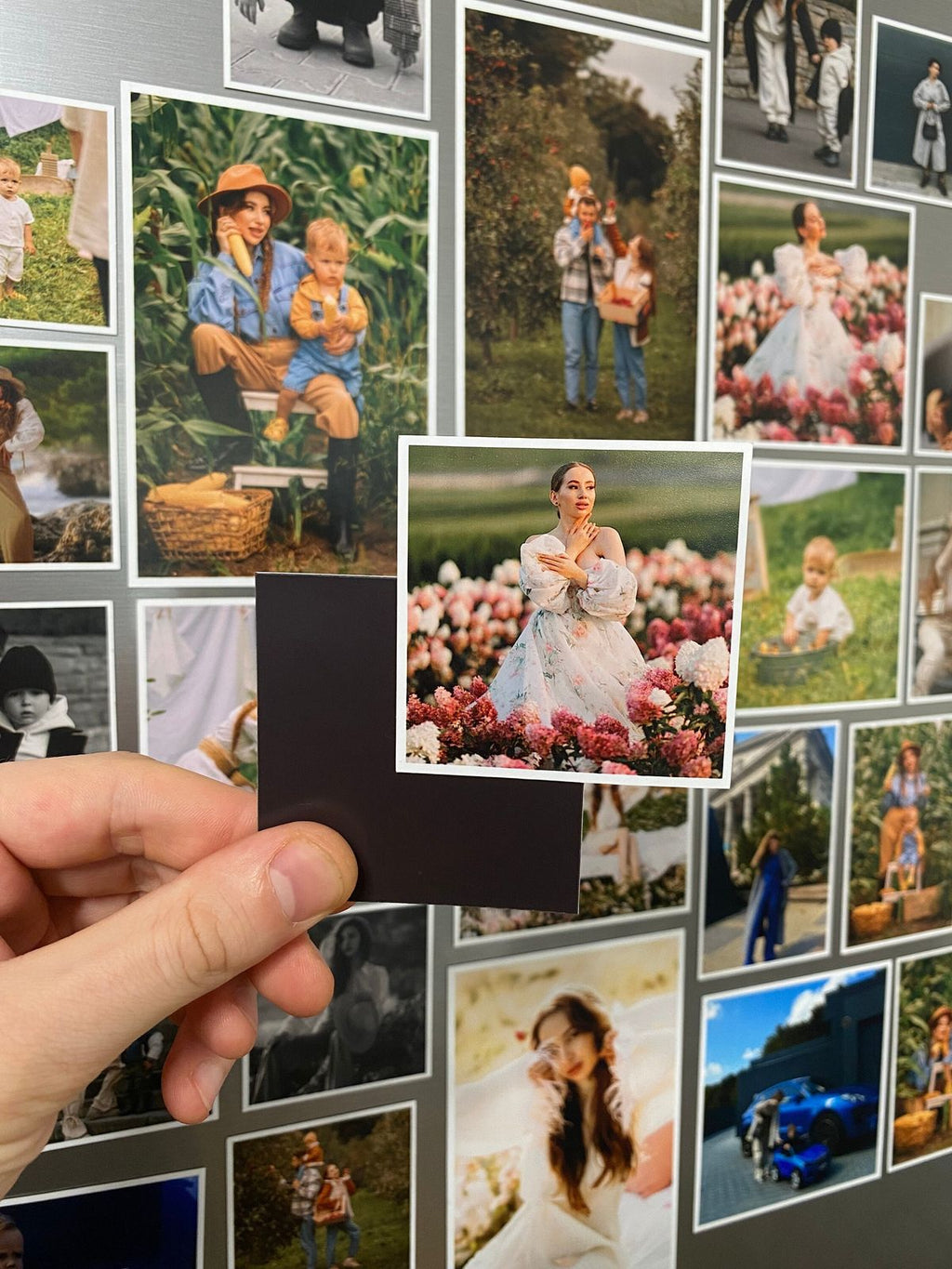 Custom Photo Square Magnet