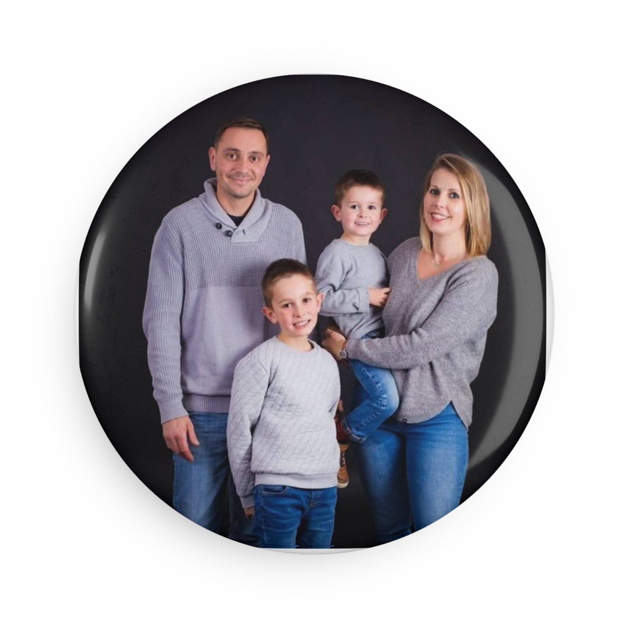 Round Button Magnet — Custom Button Magnet (1 & 10 pcs)