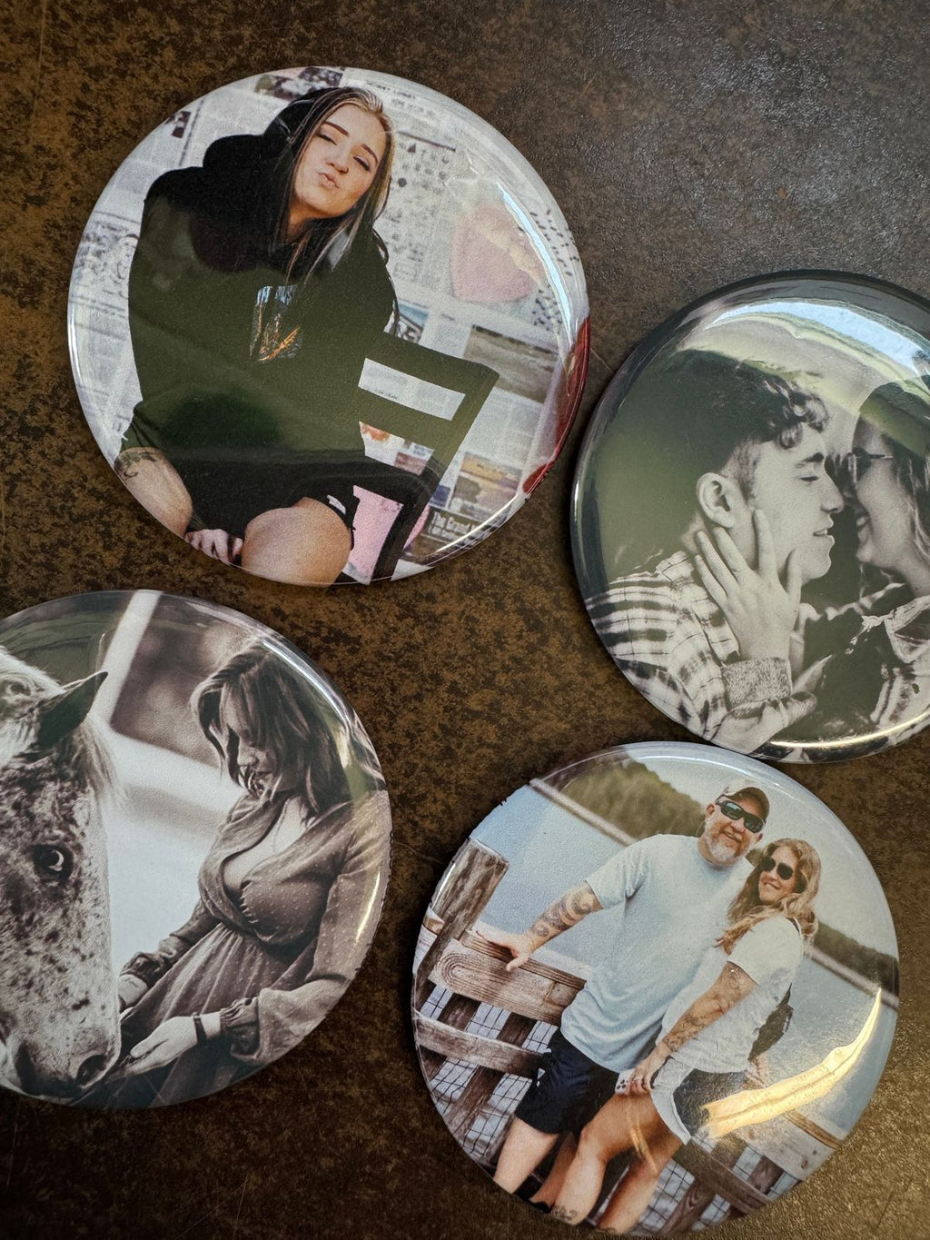 Round Button Magnet — Custom Button Magnet (1 & 10 pcs)