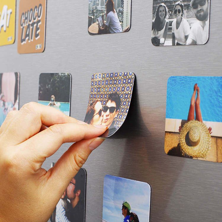 Custom Photo Square Magnet